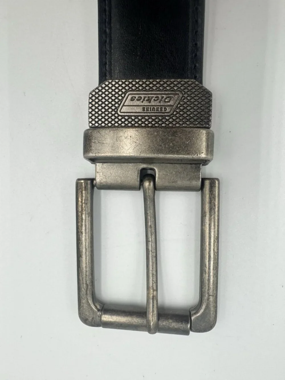 Dickies Reversible Leather Work Belt Black Brown